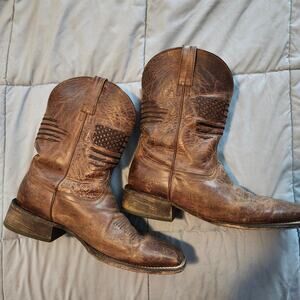 ARIAT Circuit Patriot Cowboy Boots EXTRA WIDE